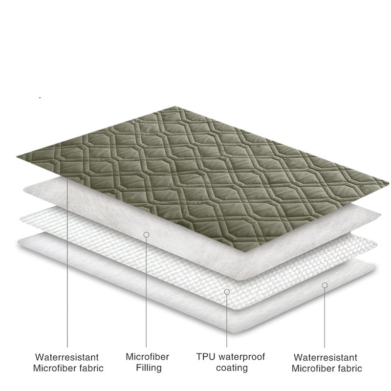 Ameritex Waterproof Dog Bed Cover Pet Blanket for Furniture Bed Couch Sofa Reversible - Image 4